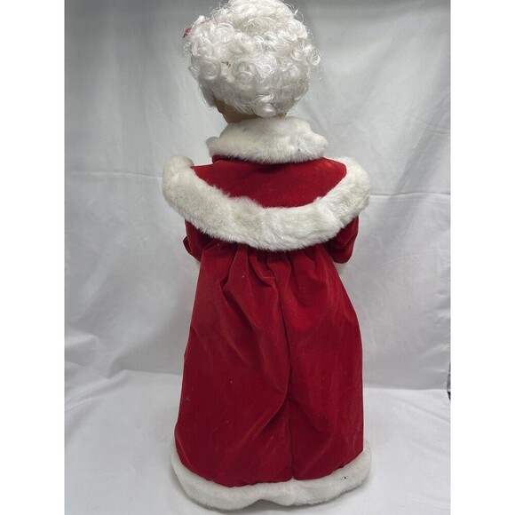 Vintage Christmas Animated Mrs.Claus  Sound 15” Motion Not Working - Picture 10 of 16